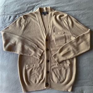 J. Crew Beige Cardigan Sweater